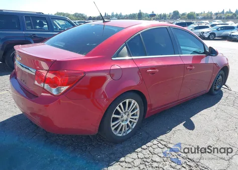 2012 Chevrolet Cruze Eco из США, поврежденный, VIN 1G1PJ5SCXC7174873